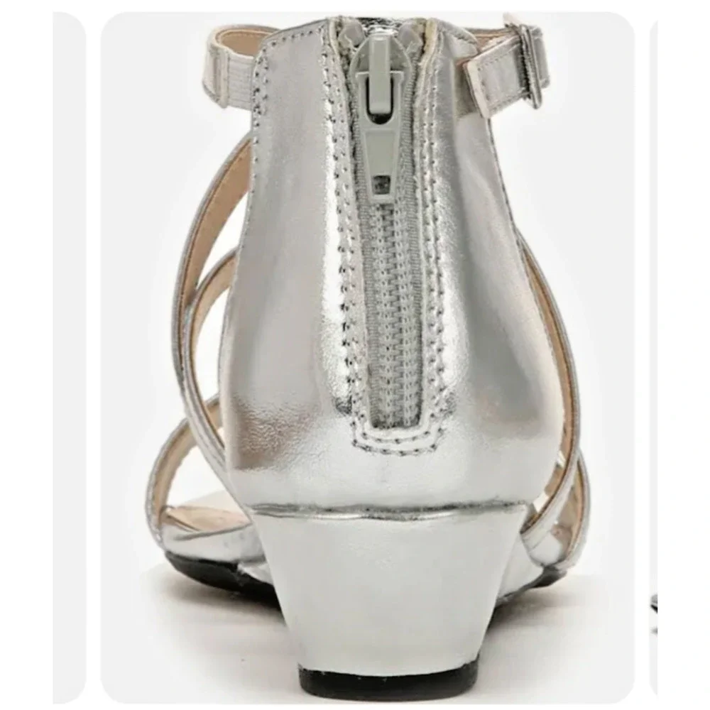 LifeStride Womens Yolanda Ankle Strap Open Toe Strappy Sandals Sandals